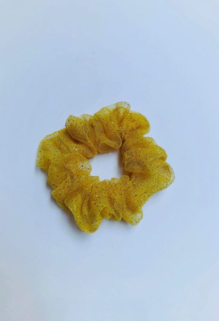 Soussou Scrunchy | Golden Glitter - Image 2
