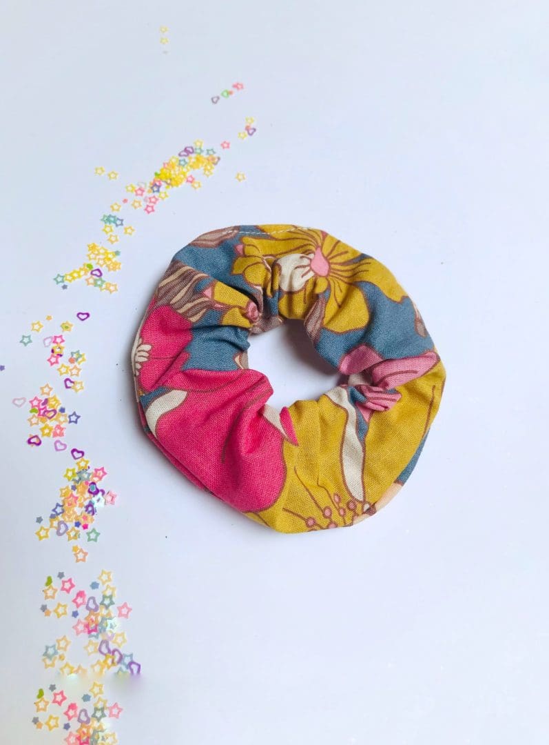 Soussou Scrunchy | Jeans Flowers