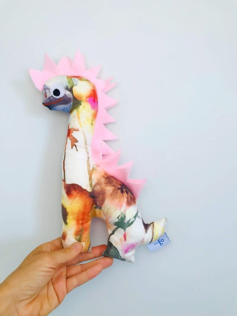 Dino Nino Mini | Watercolor Ροζ Χαίτη