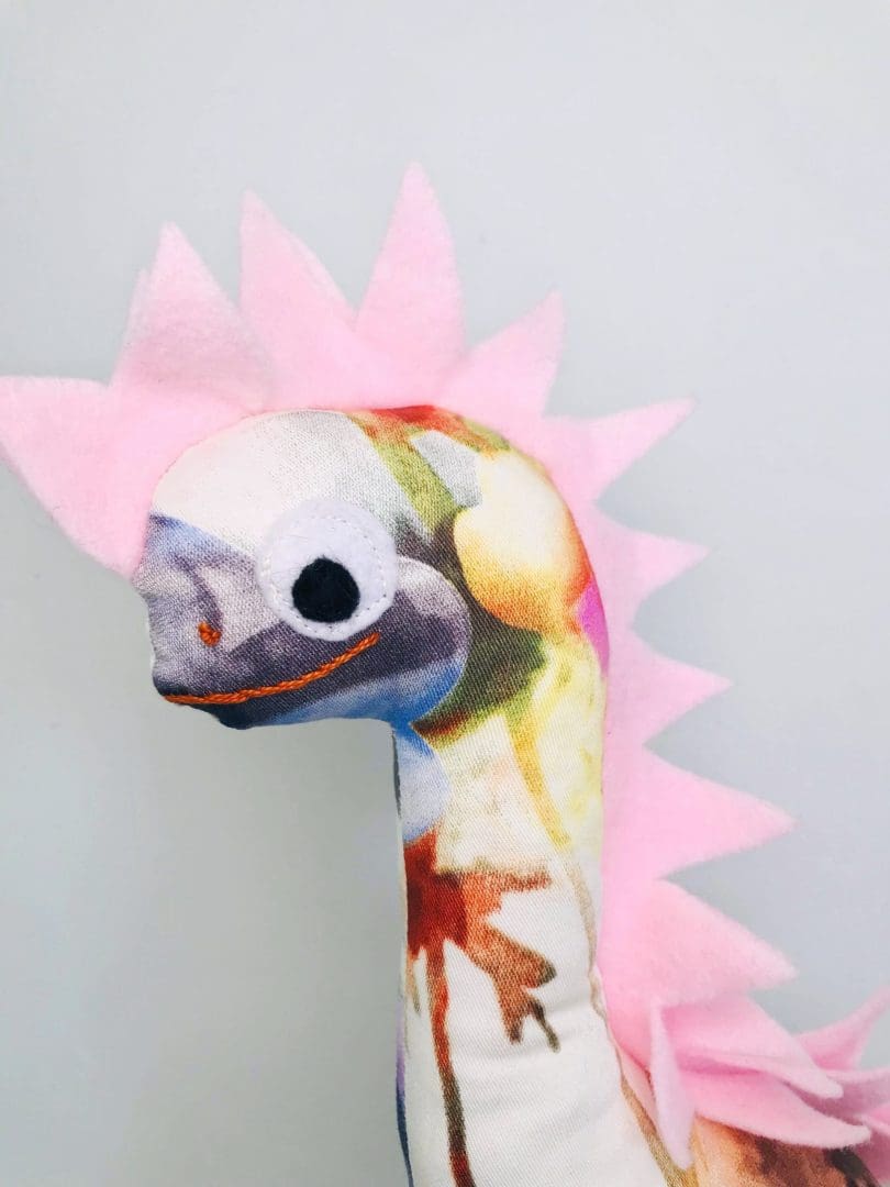 Dino Nino Mini | Watercolor Ροζ Χαίτη - Image 3