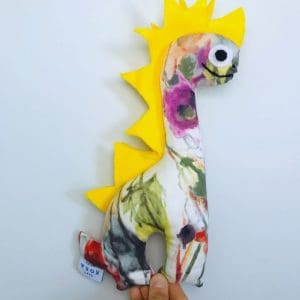 Dino Nino Mini | Watercolor Κίτρινη Χαίτη