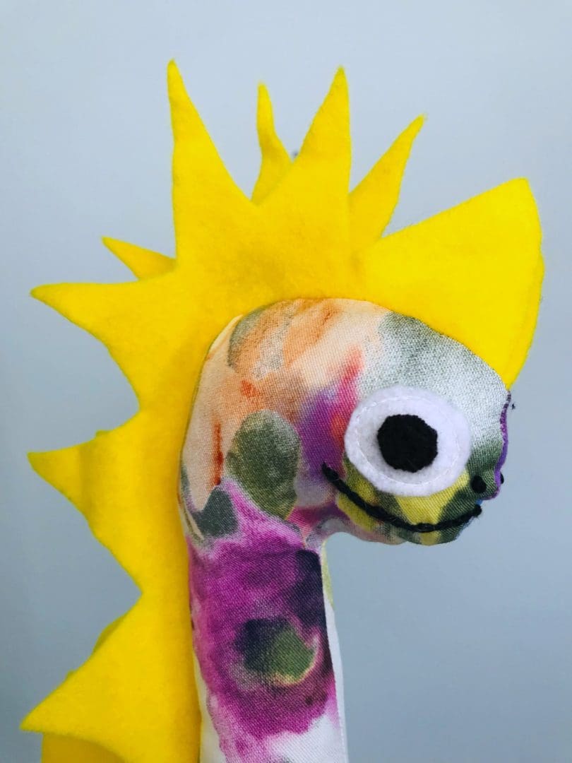 Dino Nino Mini | Watercolor Κίτρινη Χαίτη - Image 2