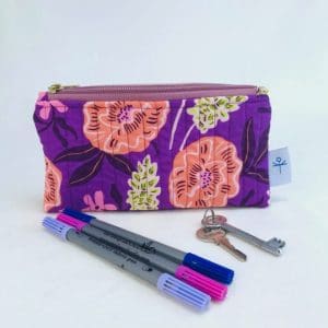 Leftover Lovers Pouch | Purple Garden