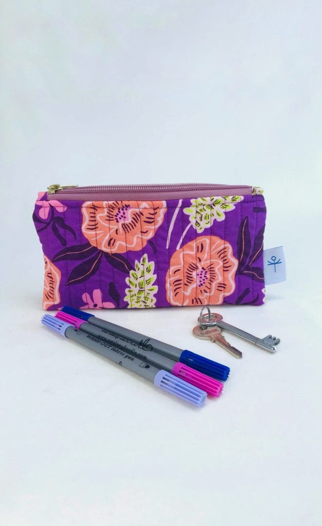 Leftover Lovers Pouch | Purple Garden