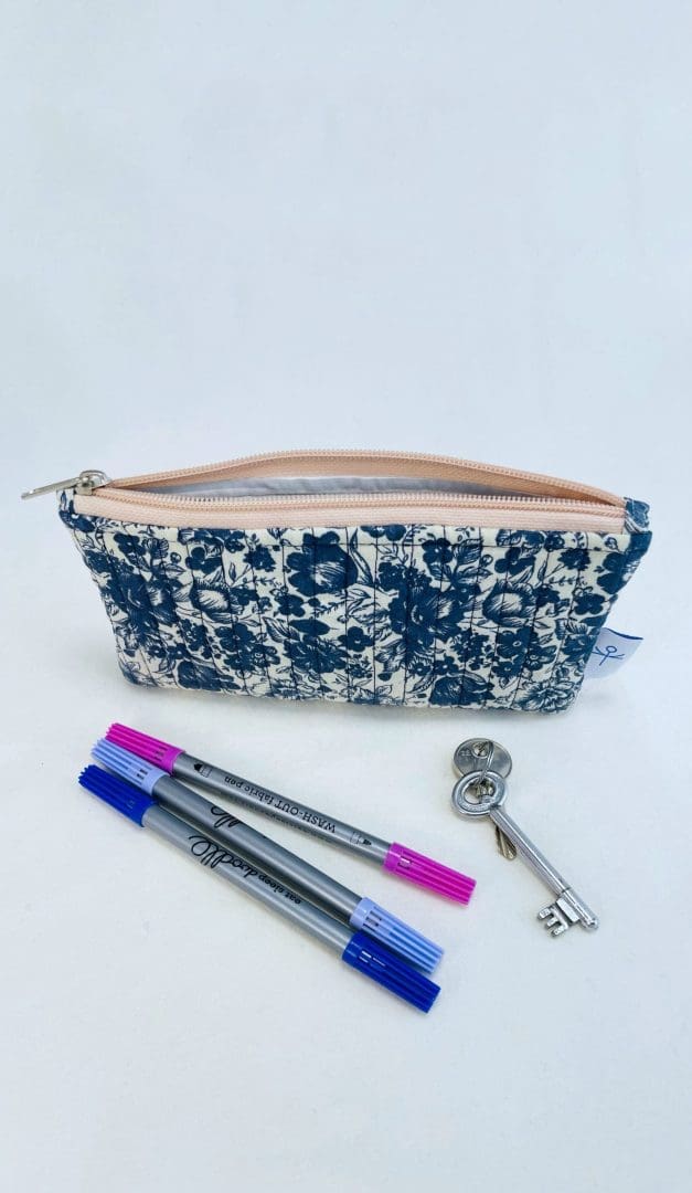 Leftover Lovers Pouch | French Blue Flowers - Image 4
