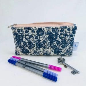 Leftover Lovers Pouch | French Blue Flowers