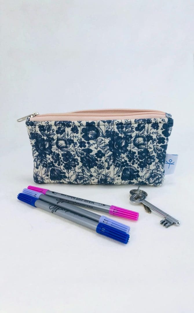 Leftover Lovers Pouch | French Blue Flowers - Image 3