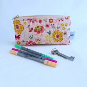 Leftover Lovers Pouch | Pink Cherry Blossoms