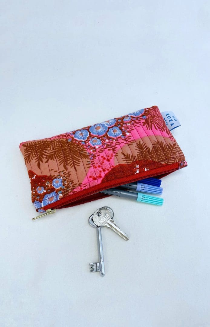 Leftover Lovers Pouch | Terracotta & Purple Garden - Image 2