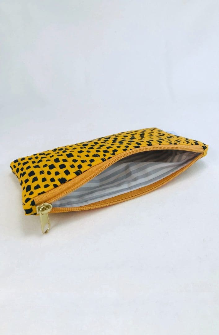 Leftover Lovers Pouch | Yellow Leopard - Image 4