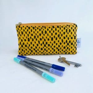 Leftover Lovers Pouch | Yellow Leopard
