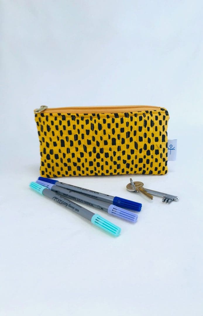 Leftover Lovers Pouch | Yellow Leopard - Image 5