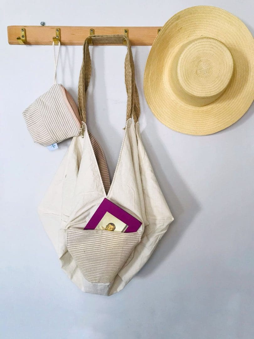 Origami Tote Bag | Aegean Loom - Image 4