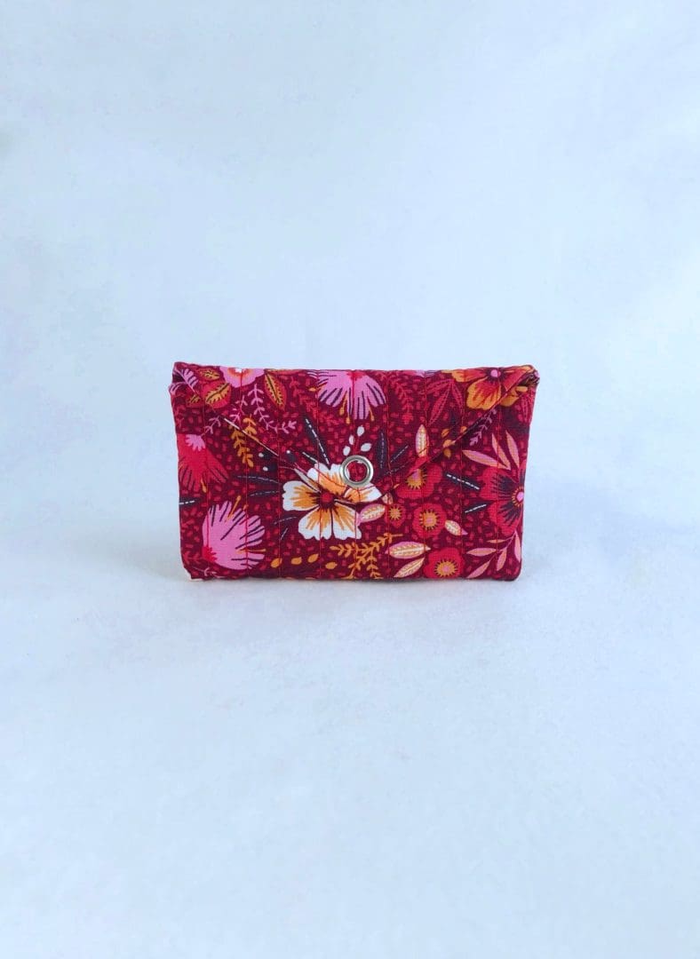 Pocket Lovers Pouch | Bordeaux Garden - Image 5