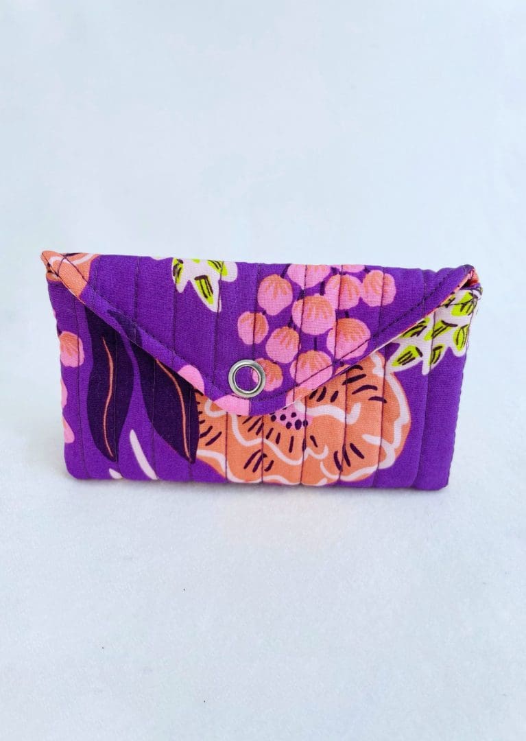 Pocket Lovers Pouch | Purple Garden - Image 2