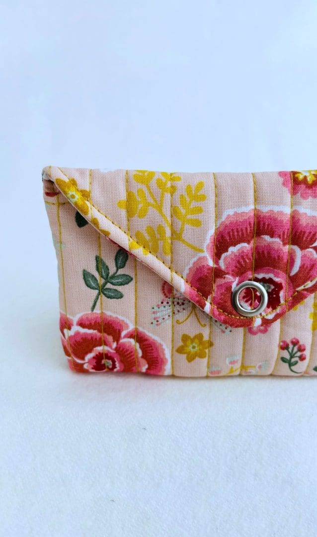 Pocket Lovers Pouch | Pink Cherry Blossoms - Image 2