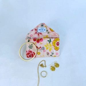 Pocket Lovers Pouch | Pink Cherry Blossoms