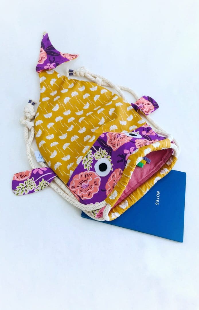 Seasea Βackpack | Ginko & Purple - Image 6