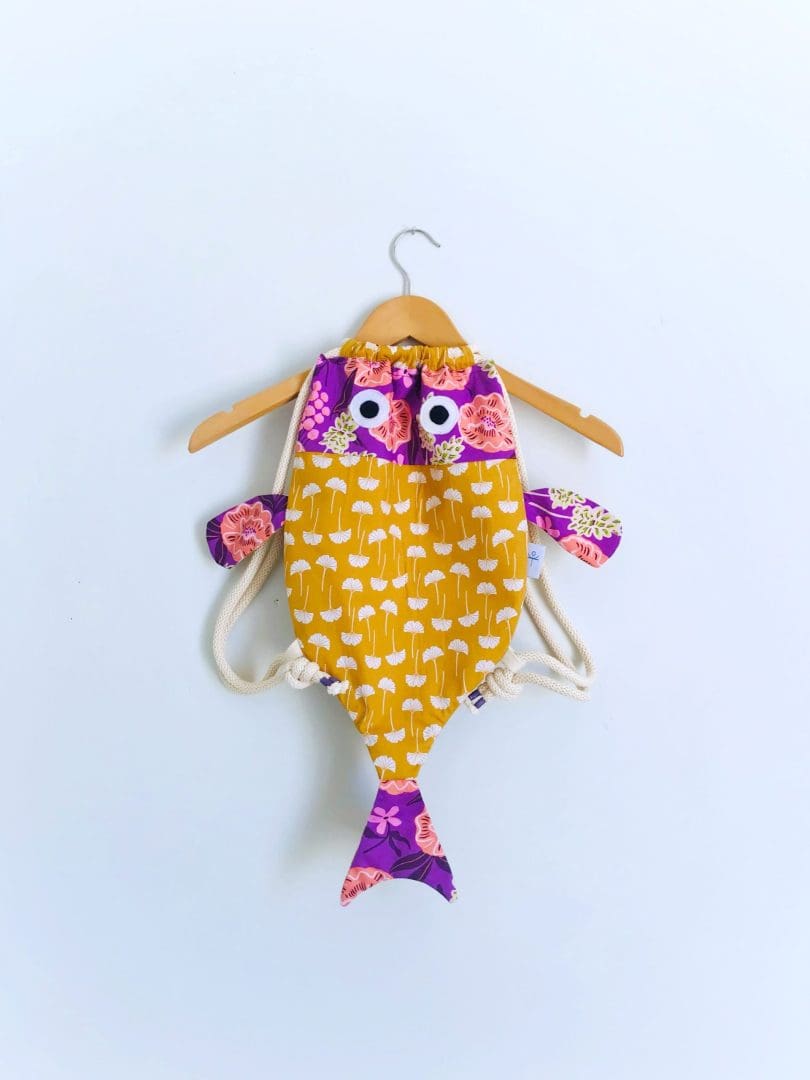 Seasea Βackpack | Ginko & Purple - Image 3