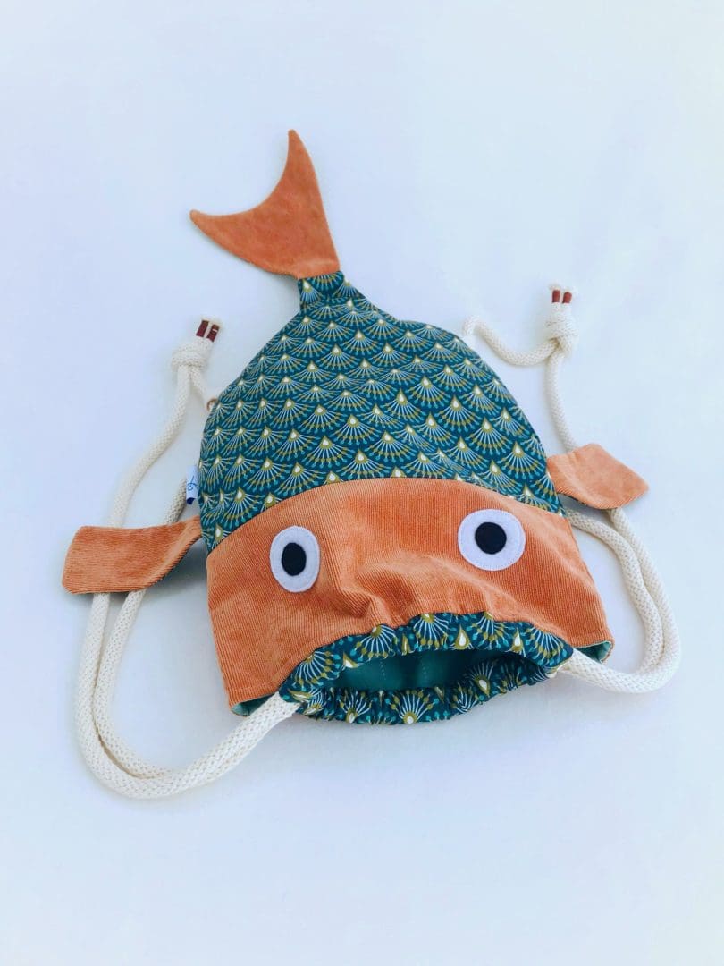 Seasea Βackpack | Green & Cinnamon