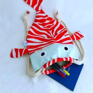 Seasea Βackpack | Red Koi Fish