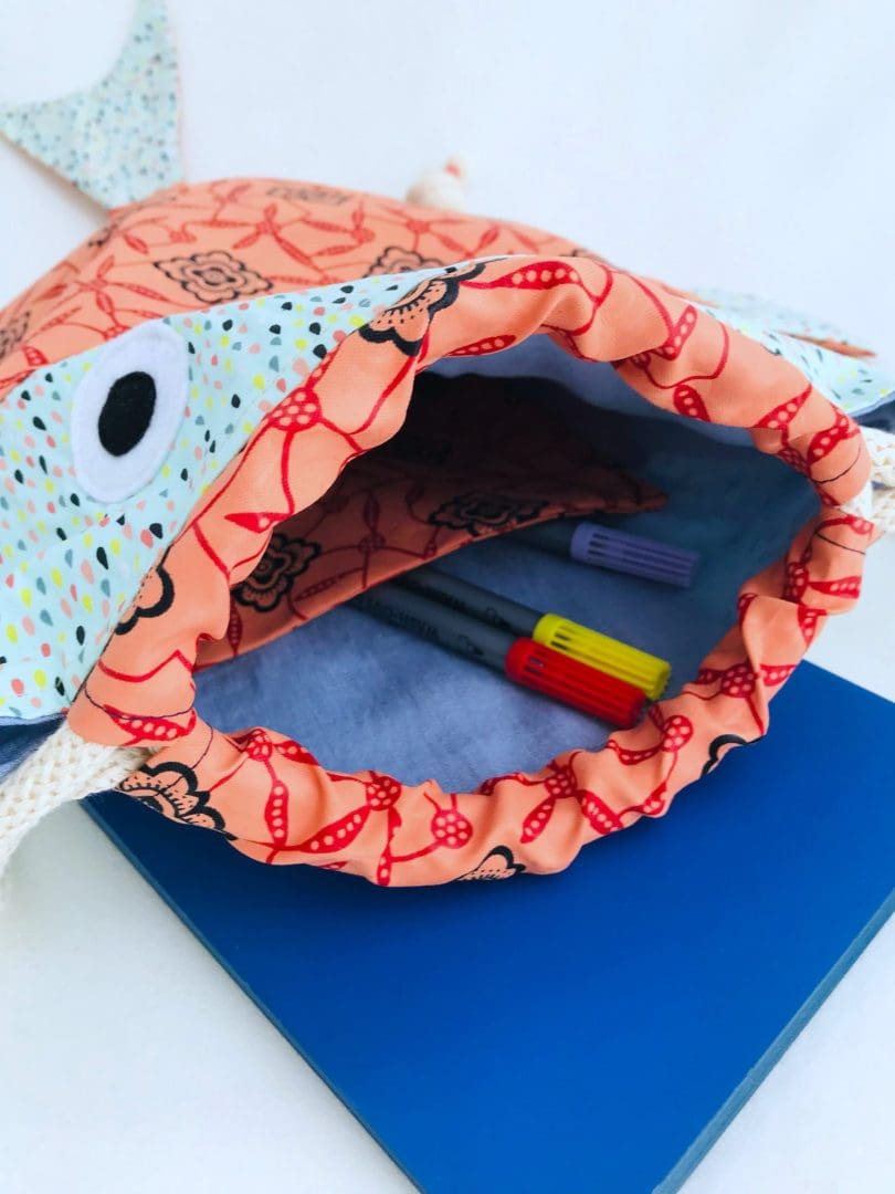 Seasea Βackpack | Salmon & Mint - Image 4