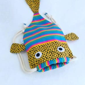 Seasea Βackpack | Stripes & Leopard