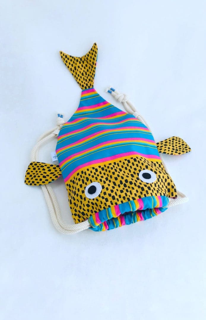 Seasea Βackpack | Stripes & Leopard