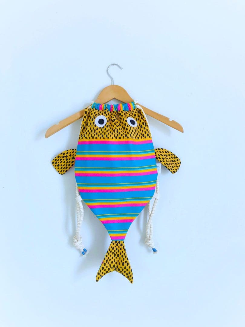 Seasea Βackpack | Stripes & Leopard - Image 5