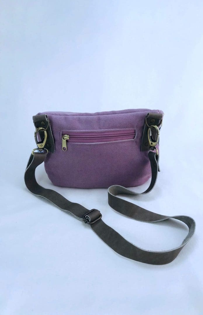Take Me With You | Crossbody Banana Bag | Purple - Image 3