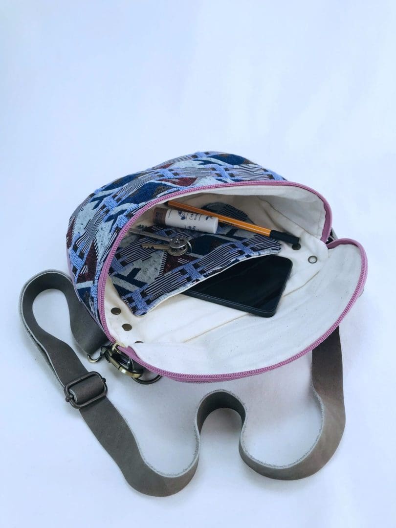 Take Me With You | Crossbody Banana Bag | Purple - Image 8