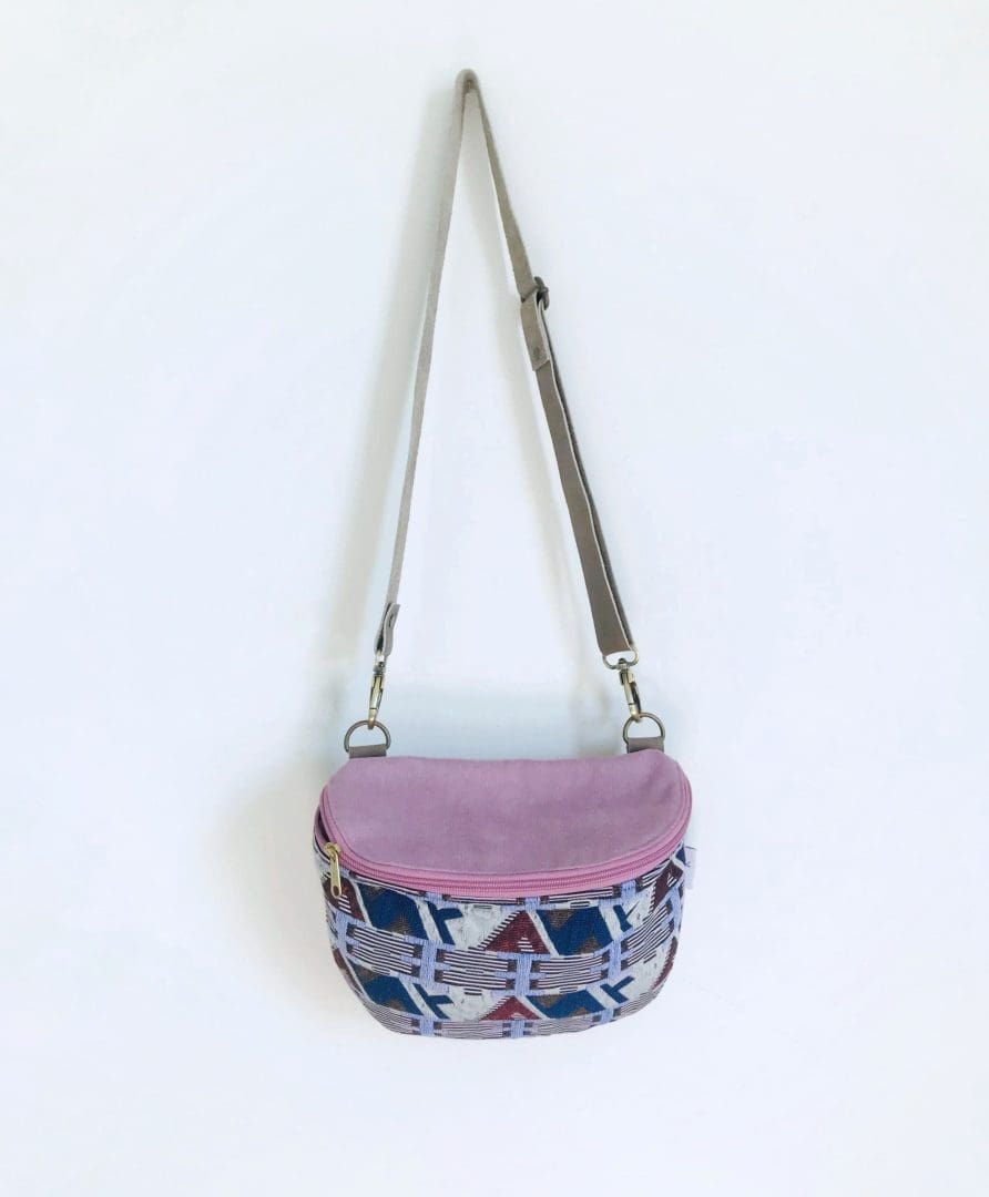 Take Me With You | Crossbody Banana Bag | Purple - Image 4
