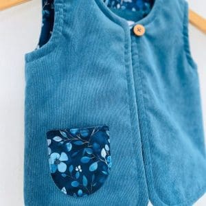 Twist & turn | Girls - Κοτλέ Πετρόλ Νυχτερινός Κήπος