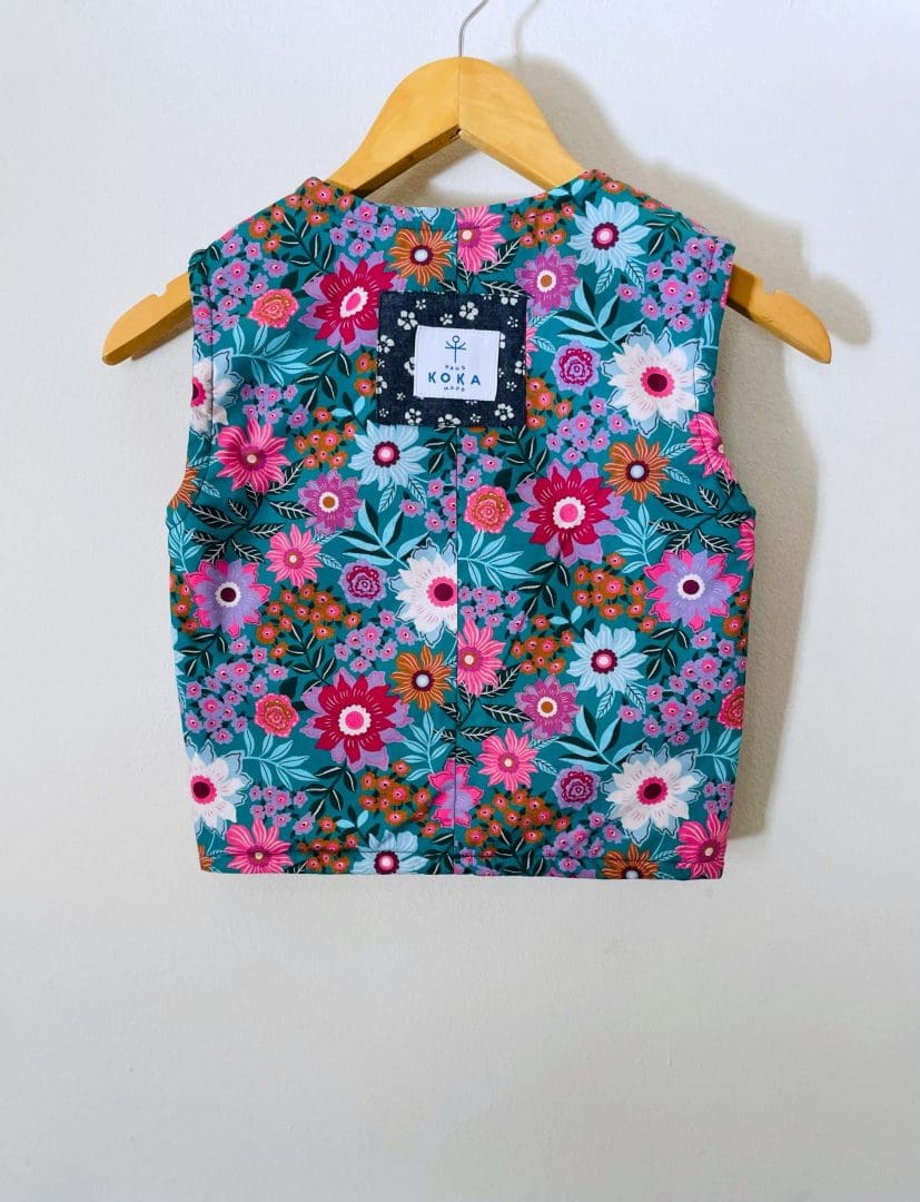 Twist & turn | Girls - Navy Blue Λευκά Ανθάκια - Image 2