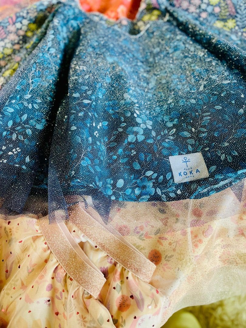 Φούστα Glitter Glam | Μπλε κήπος νύχτα - Image 2