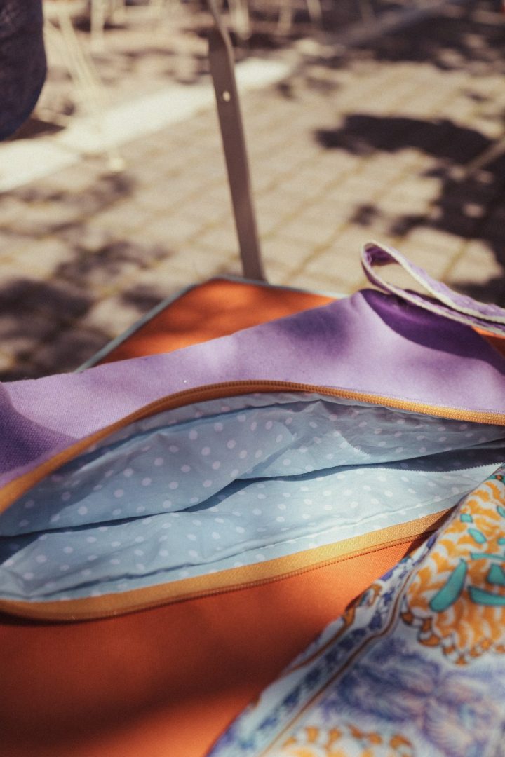 Loop Lovers Bag | Purple Canvas - Image 5
