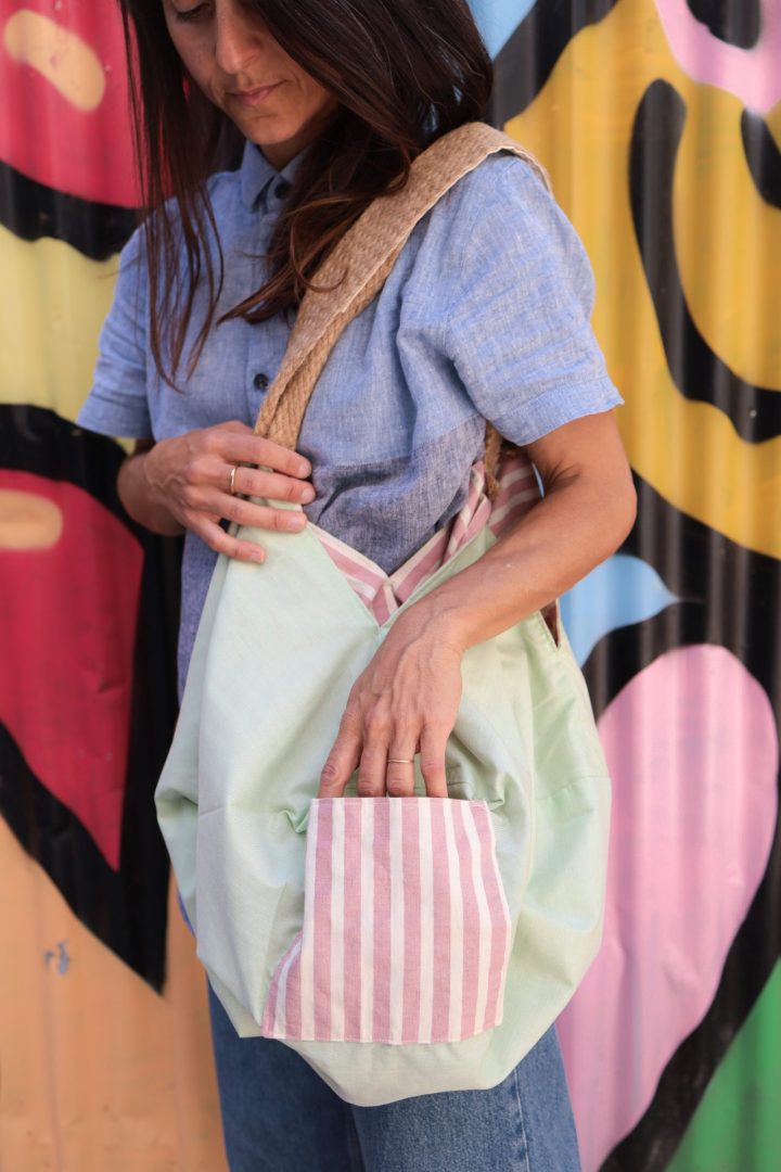 Origami Tote Bag | Crema - Image 5