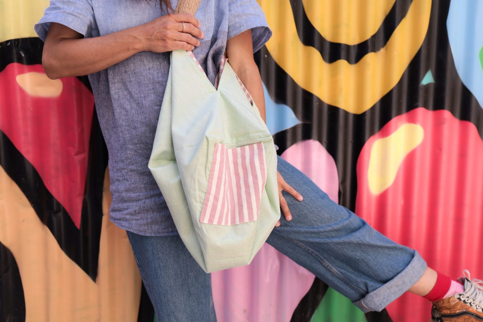 Origami Tote Bag | Crema - Image 8