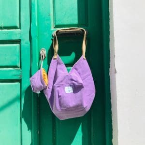 Origami Tote Bag | Purple