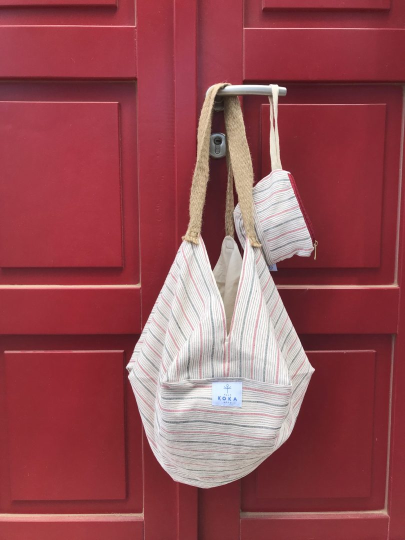 Origami Tote Bag | Aegean Loom - Image 4